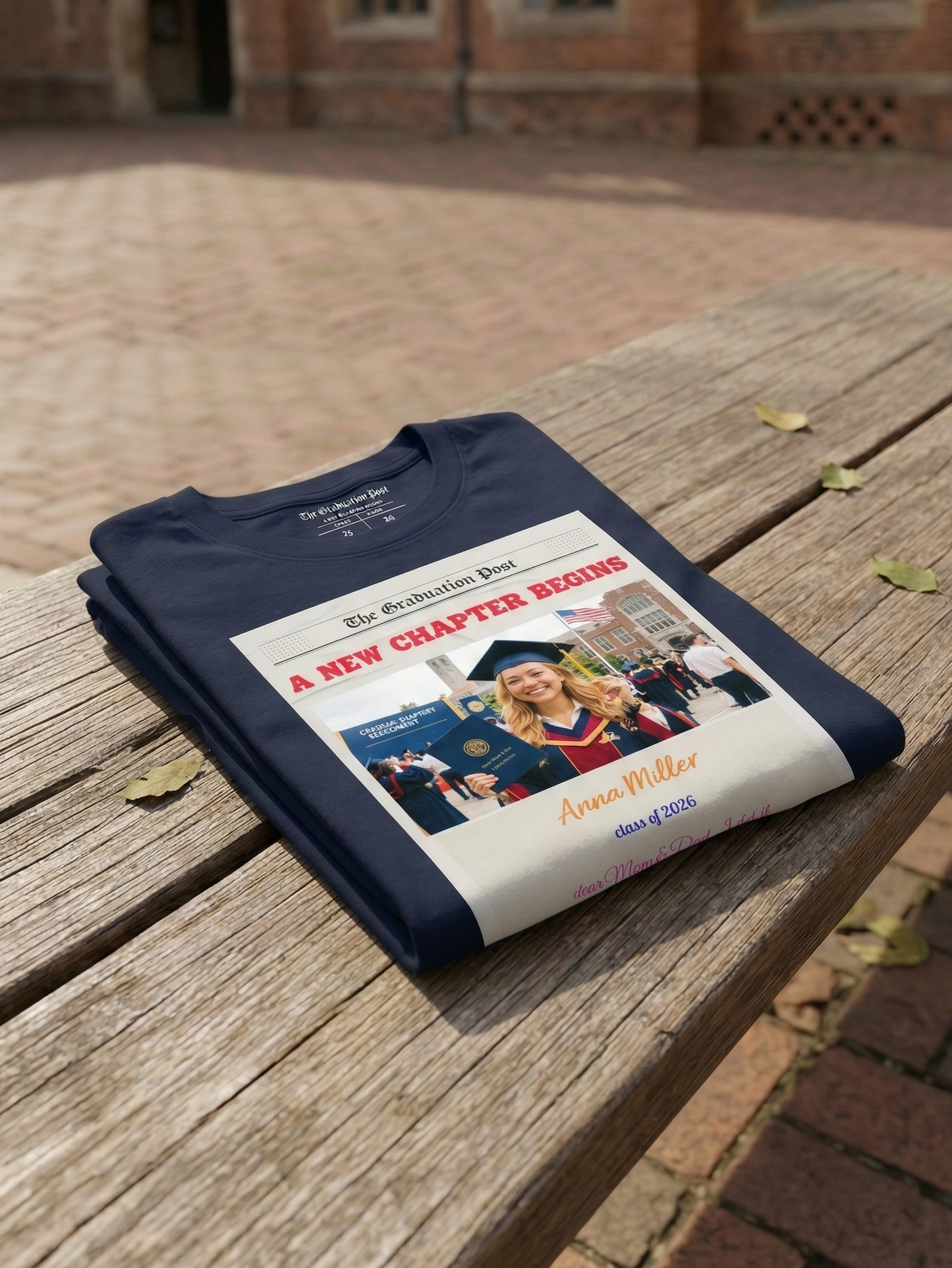 "A New Chapter Begins" Personalized Graduation