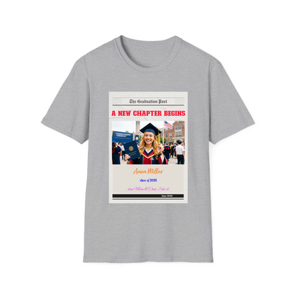 "A New Chapter Begins" Personalized Graduation
