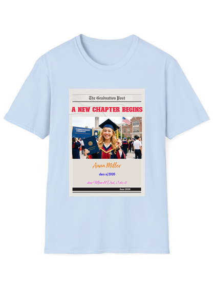 "A New Chapter Begins" Personalized Graduation