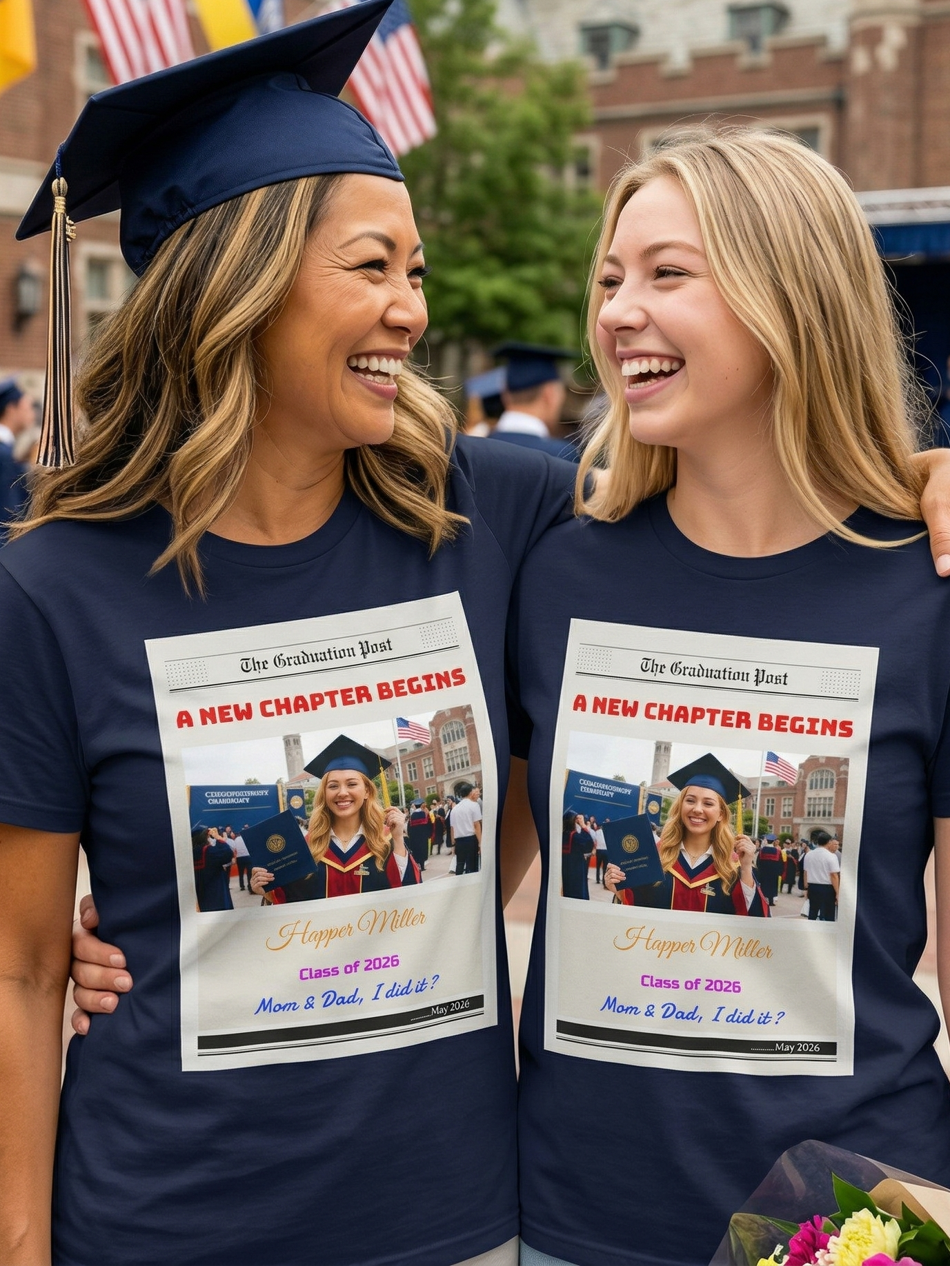 "A New Chapter Begins" Personalized Graduation