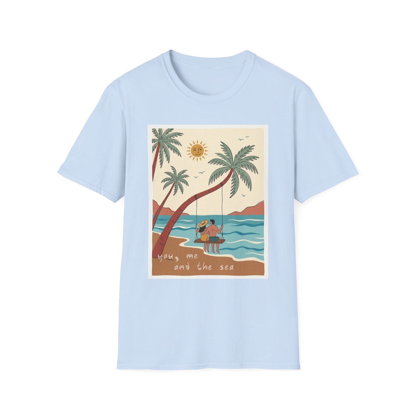 "You, Me anh the Sea" T-shirt