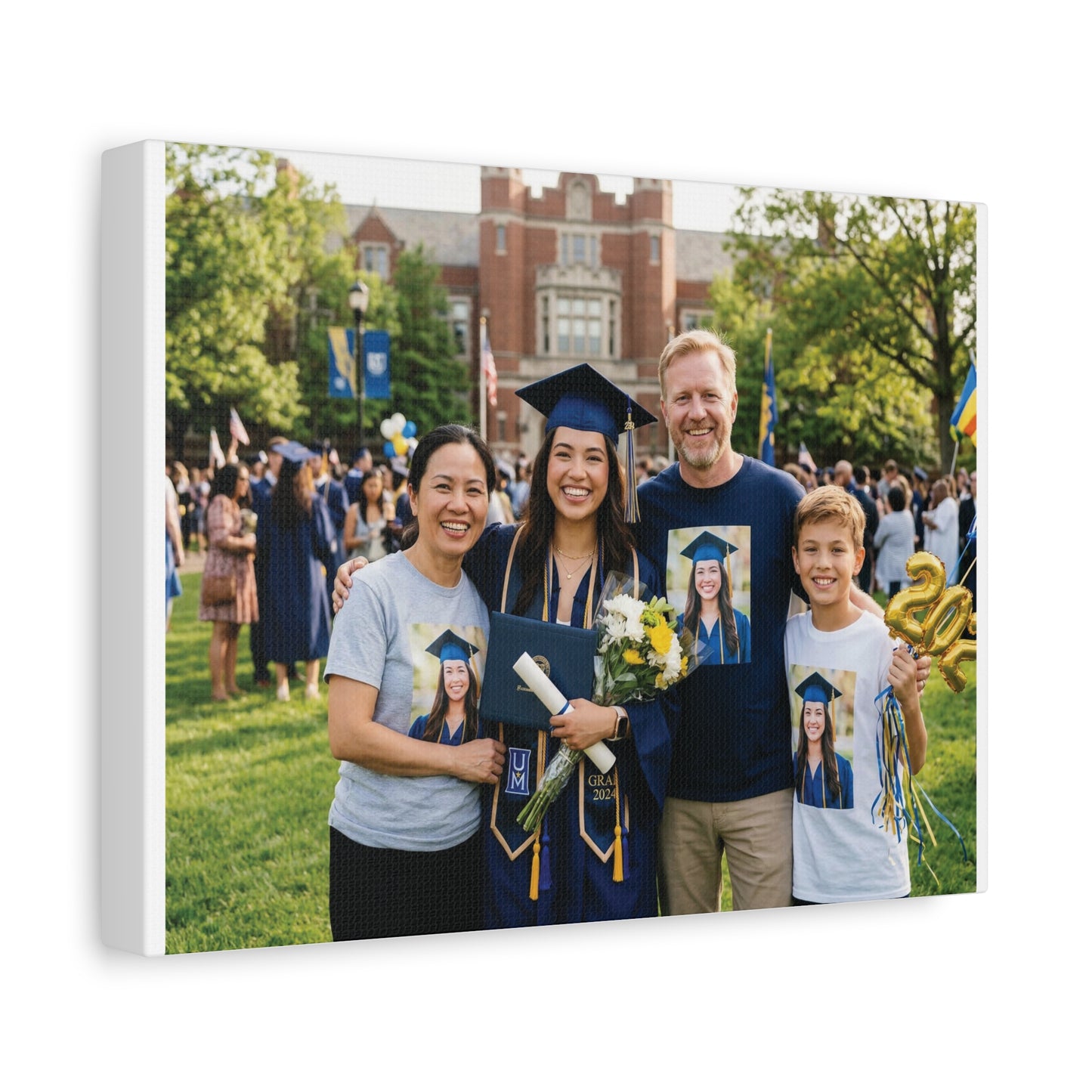(Personalization) Matte Canvas, Stretched, 1.25"