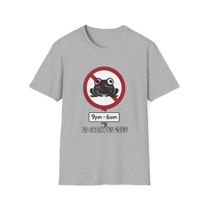 "No Croaking Zone" T-Shirt