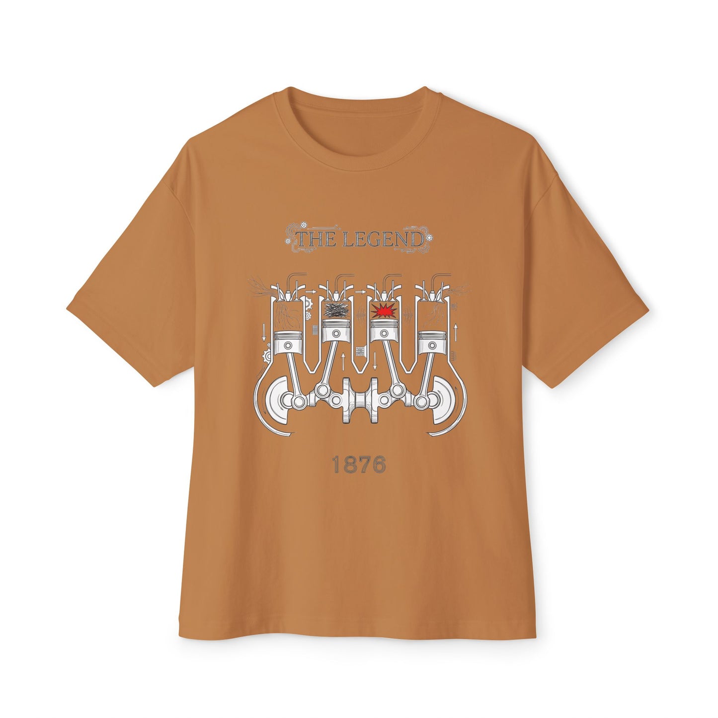 4-Stroke Engine T-shirt