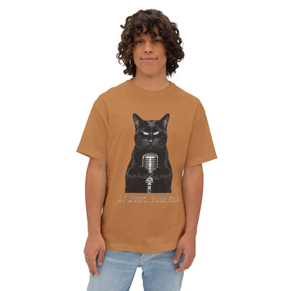 "My music, your fish" T-shirt