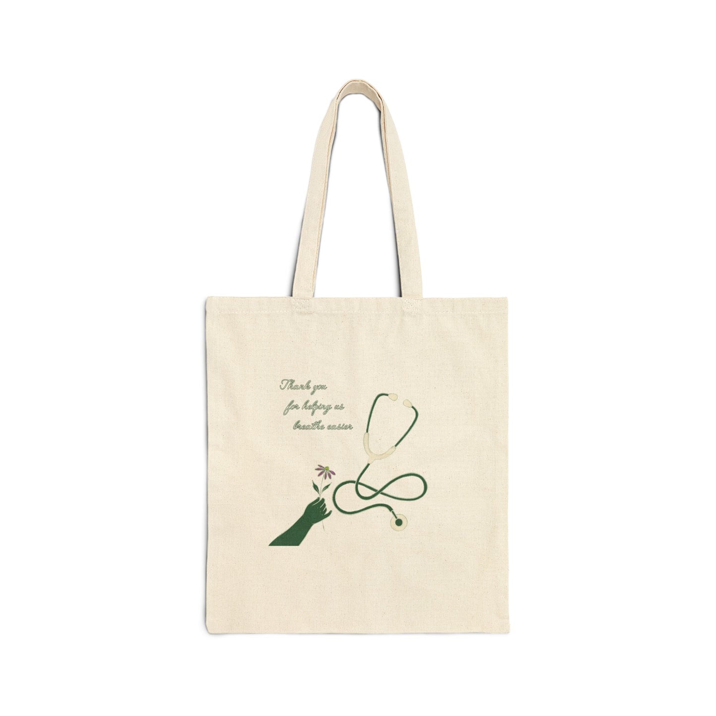 Design-Love Cotton Canvas Tote Bag