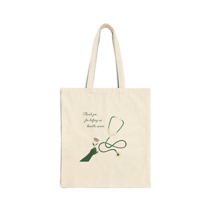 Design-Love Cotton Canvas Tote Bag