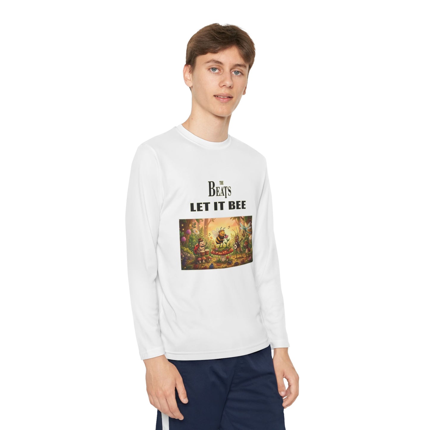 "Let It Bee" Musical Bee Graphic T-shirt