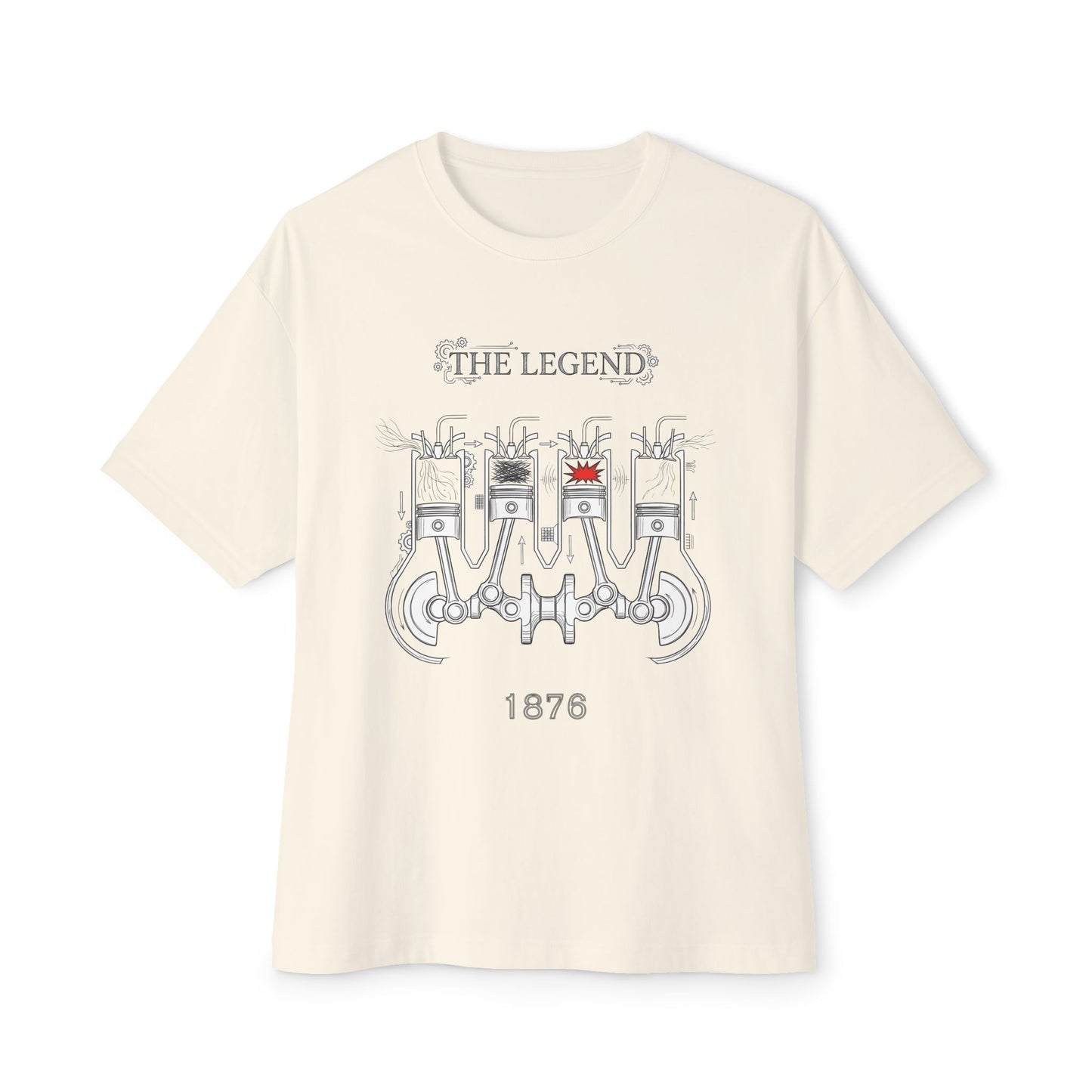 4-Stroke Engine T-shirt