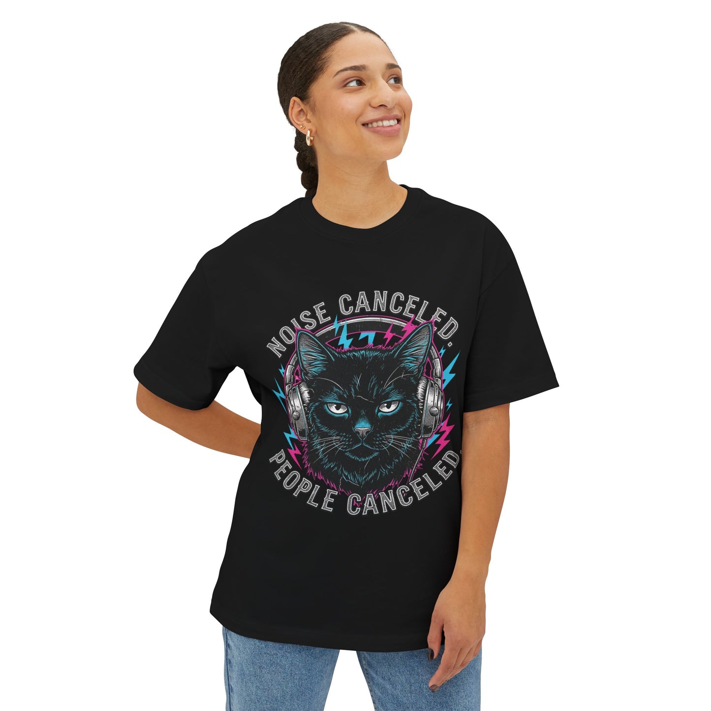 Noise Cancelled - Cat T-shirt