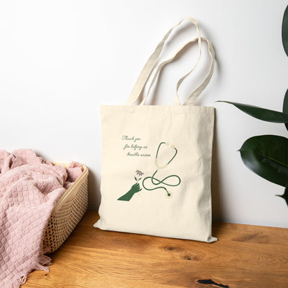Design-Love Cotton Canvas Tote Bag