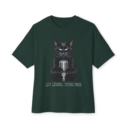 "My music, your fish" T-shirt