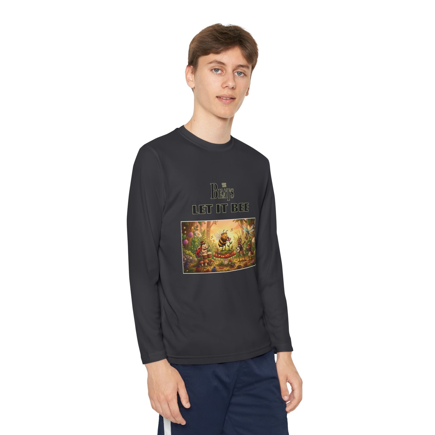 "Let It Bee" Musical Bee Graphic T-shirt