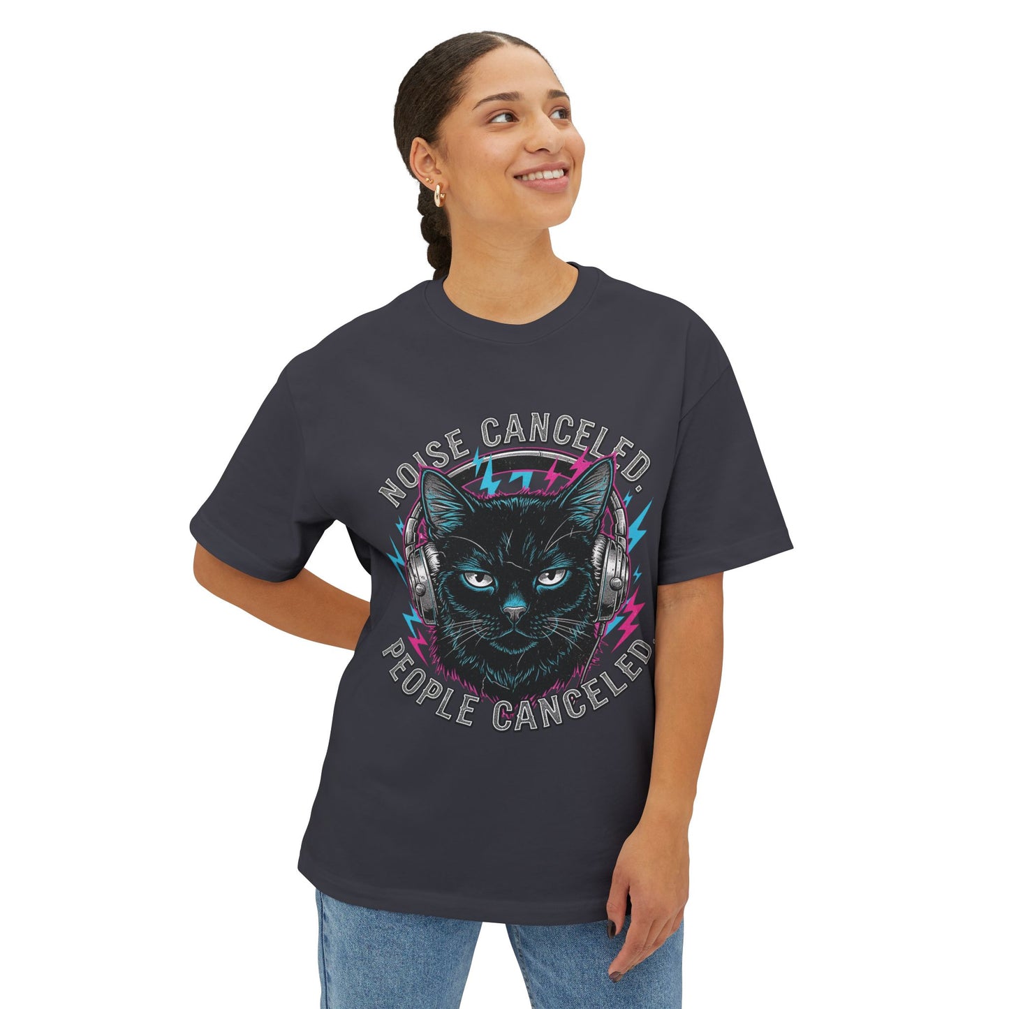 Noise Cancelled - Cat T-shirt