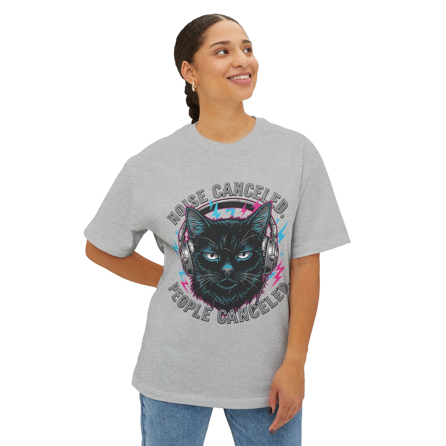 Noise Cancelled - Cat T-shirt