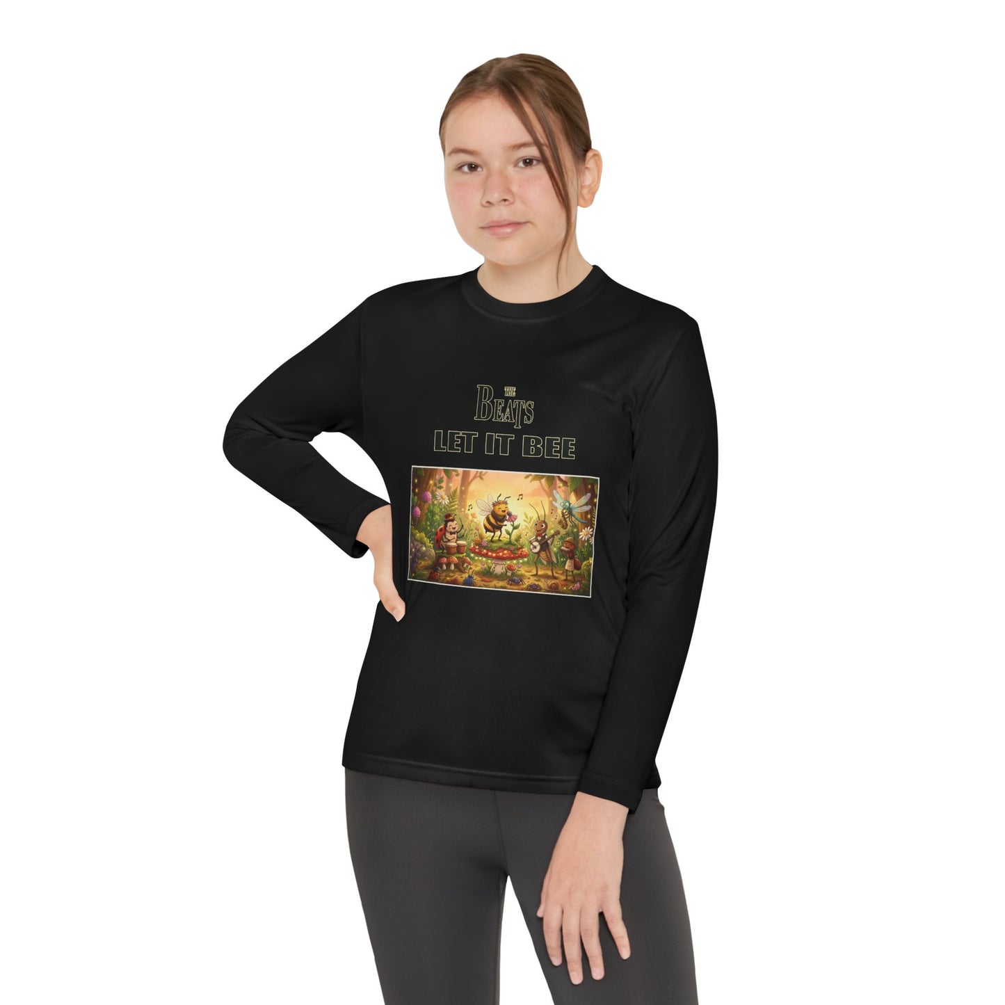 "Let It Bee" Musical Bee Graphic T-shirt