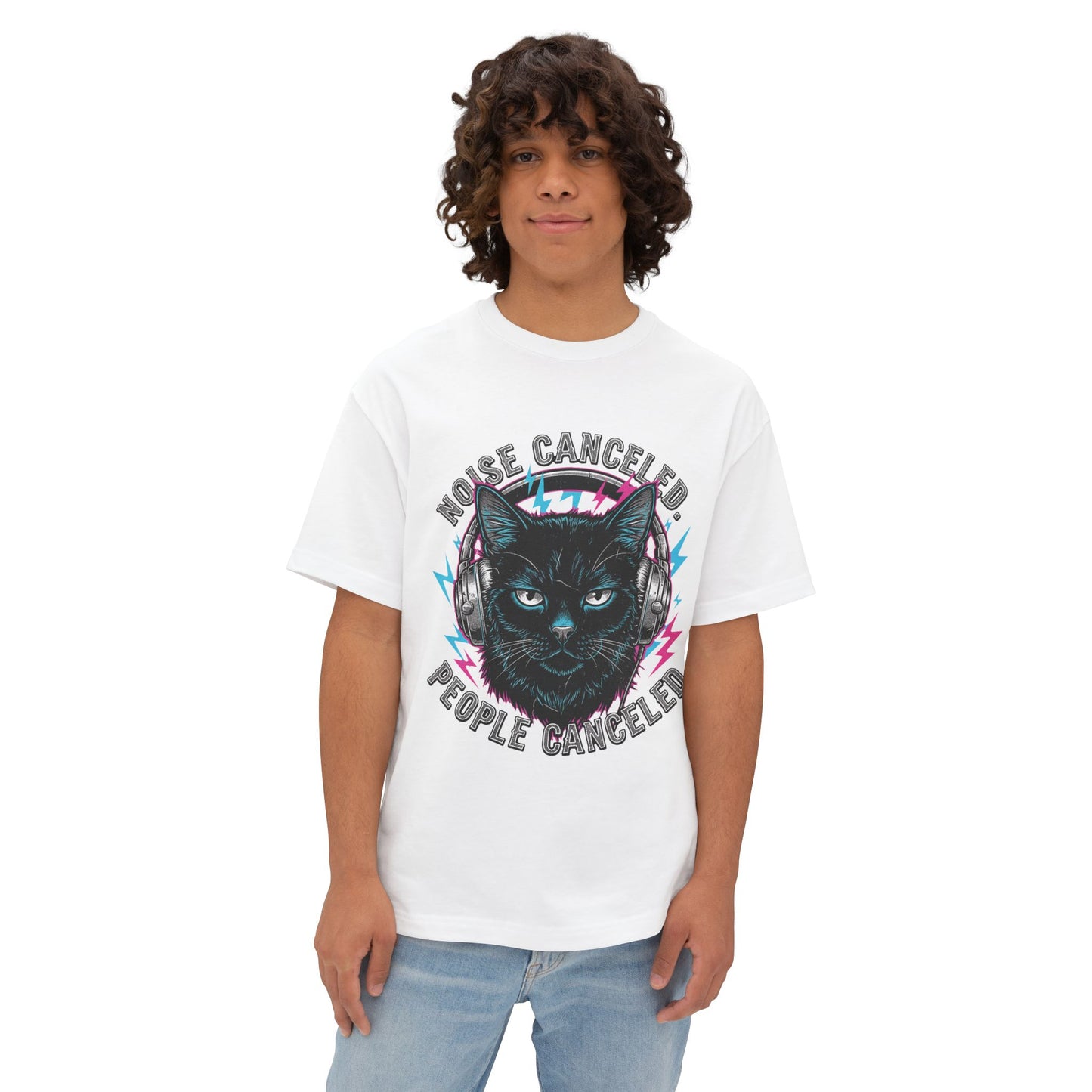 Noise Cancelled - Cat T-shirt