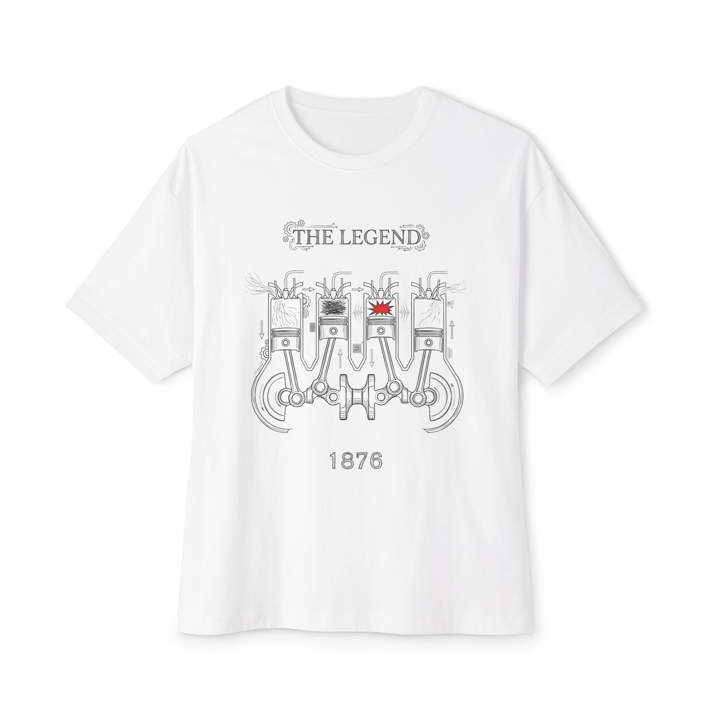 4-Stroke Engine T-shirt