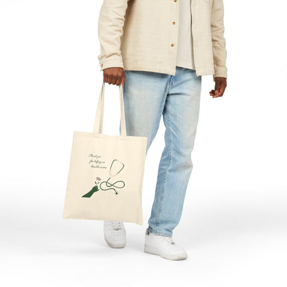 Design-Love Cotton Canvas Tote Bag