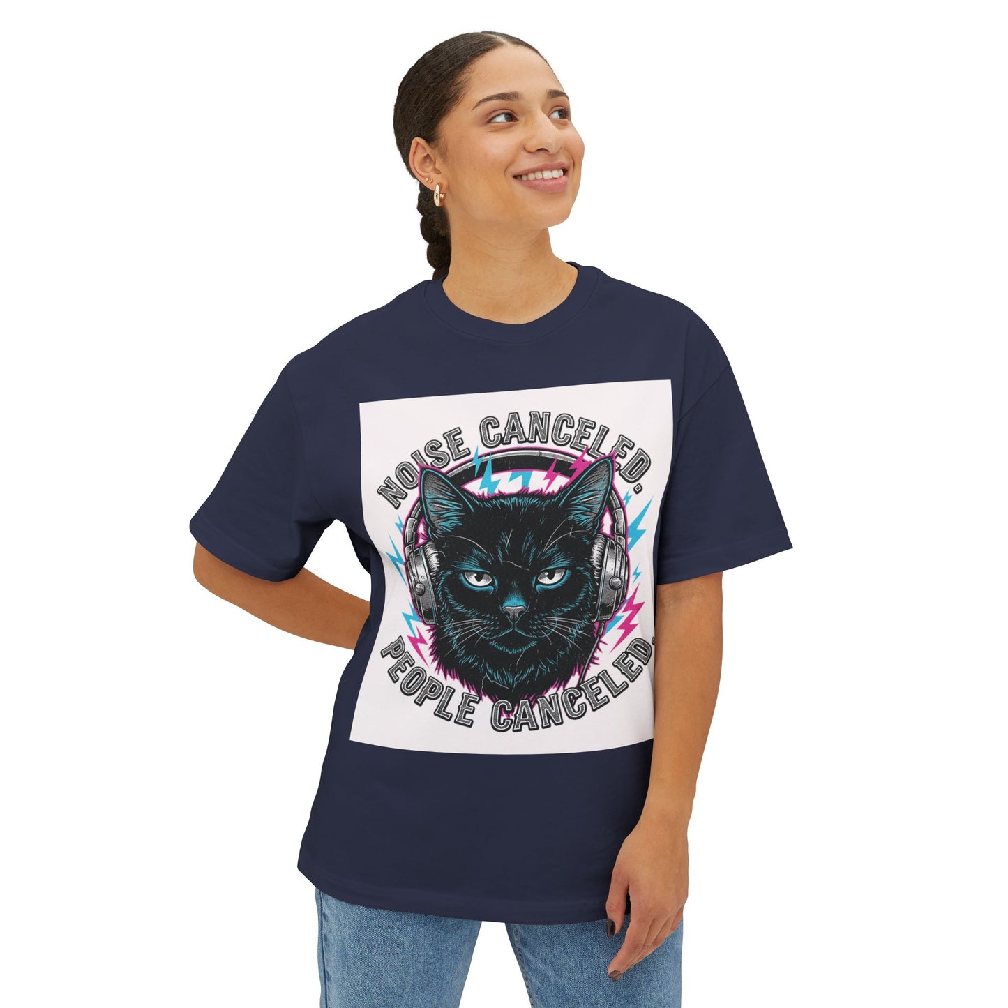 Noise Cancelled - Cat T-shirt