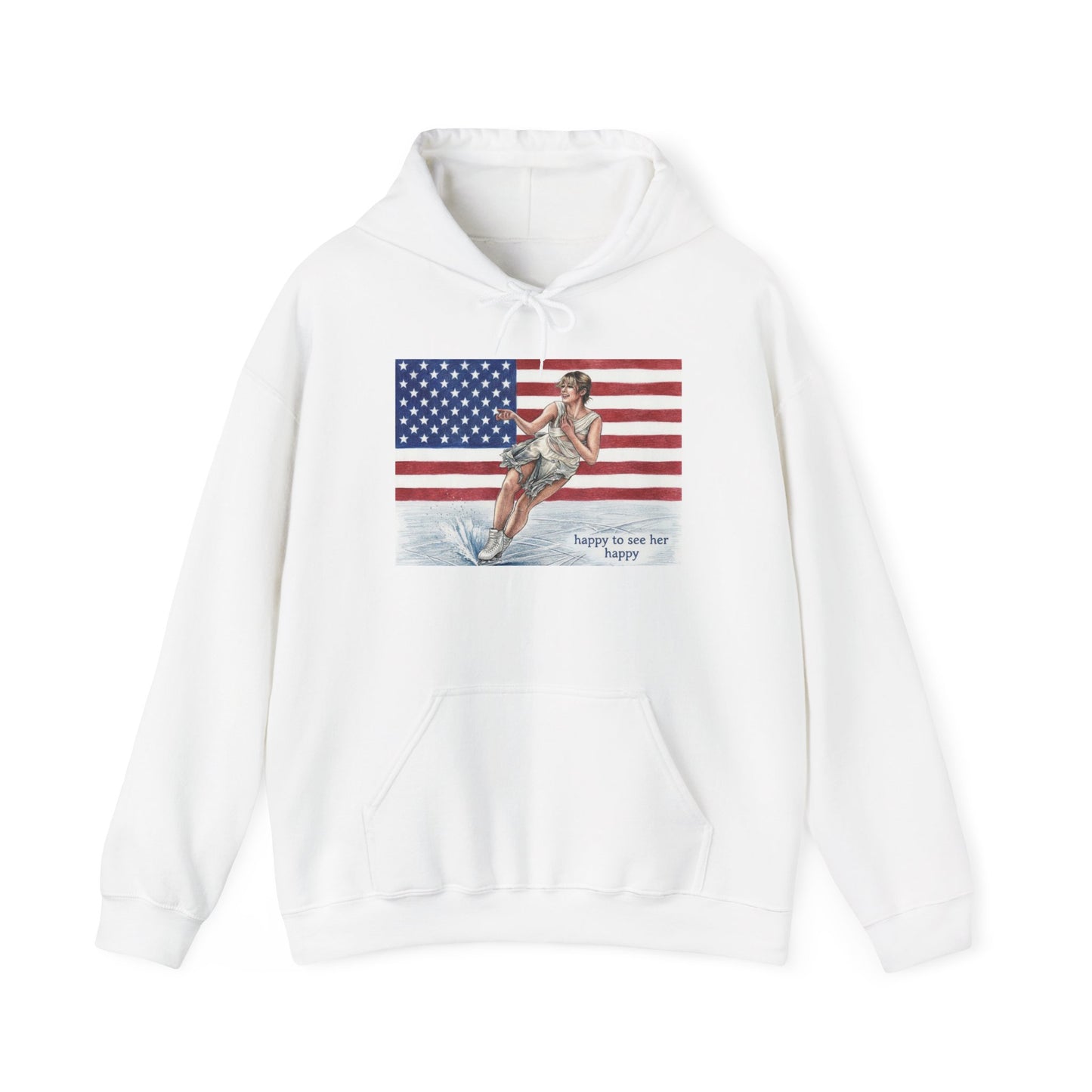 Ice skating - Hooded Sweatshirt