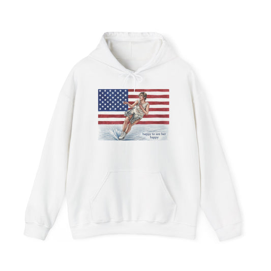 Ice skating - Hooded Sweatshirt