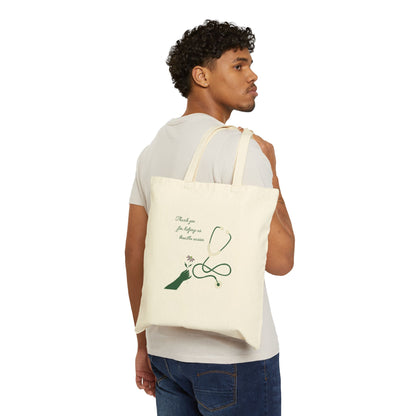 Design-Love Cotton Canvas Tote Bag