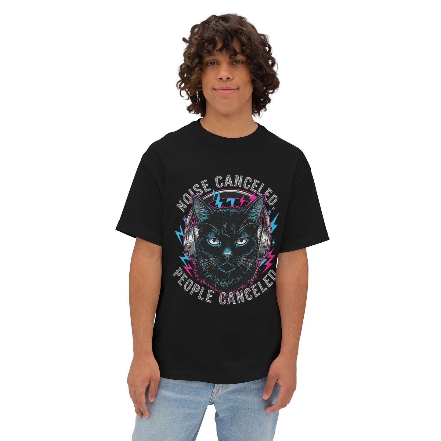 Noise Cancelled - Cat T-shirt