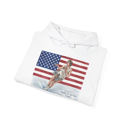Ice skating - Hooded Sweatshirt