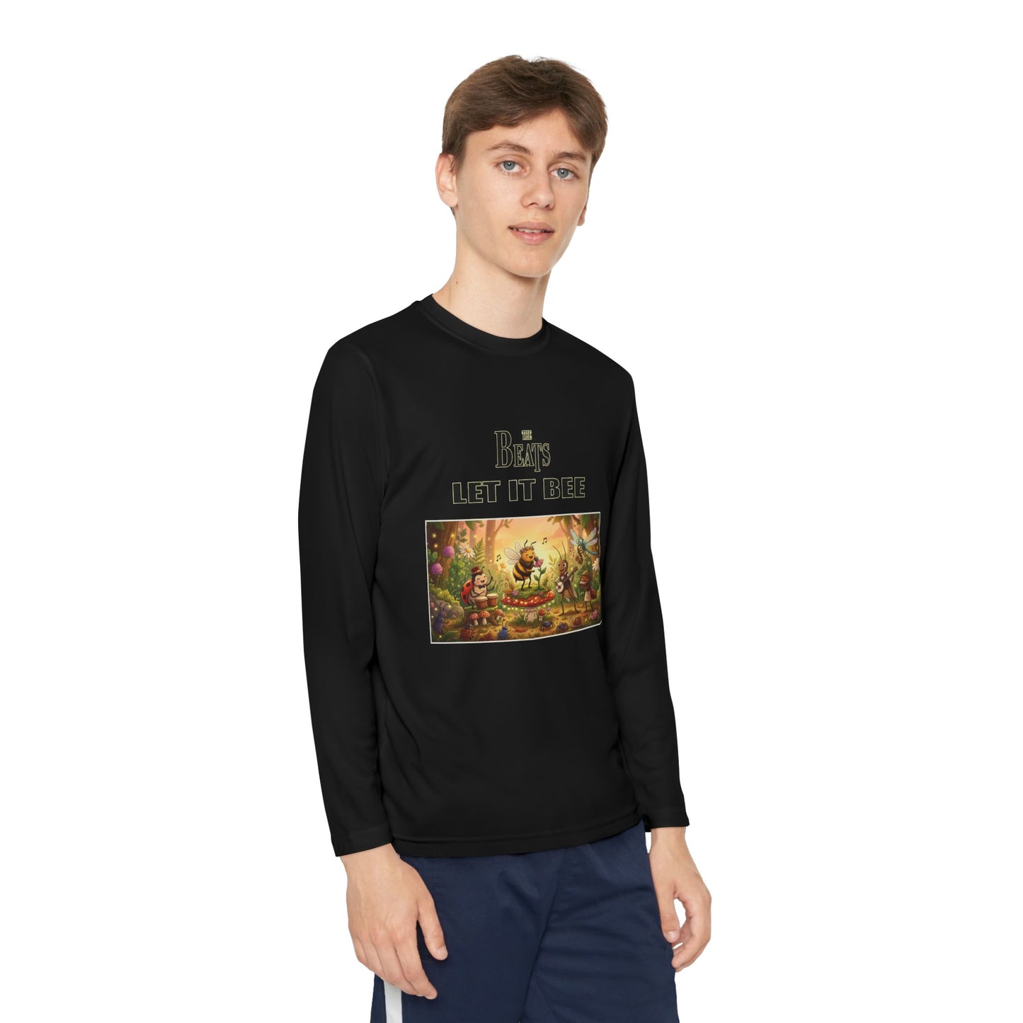"Let It Bee" Musical Bee Graphic T-shirt
