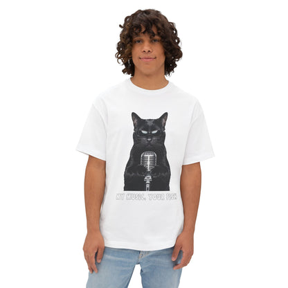 "My music, your fish" T-shirt