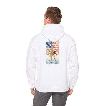 Ice skating - Hooded Sweatshirt