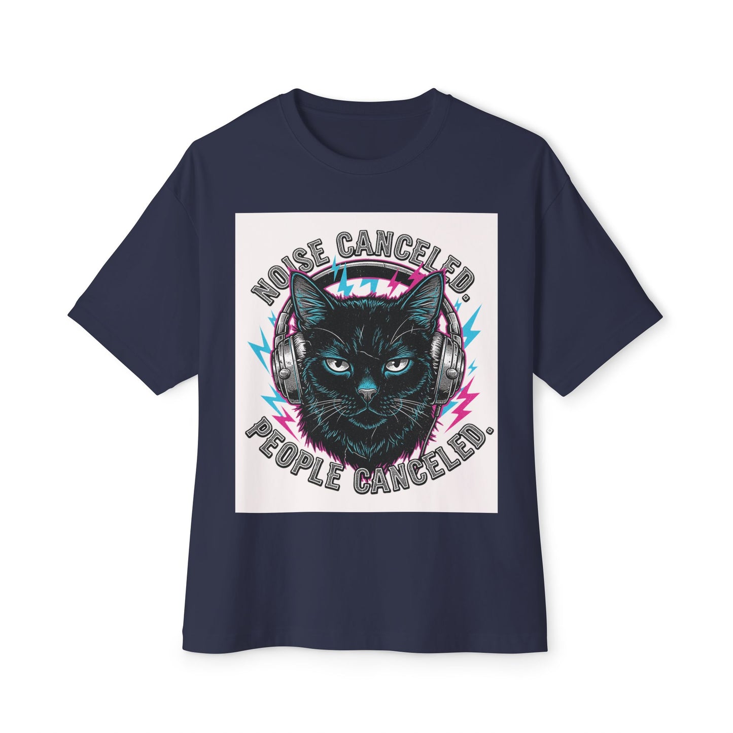 Noise Cancelled - Cat T-shirt