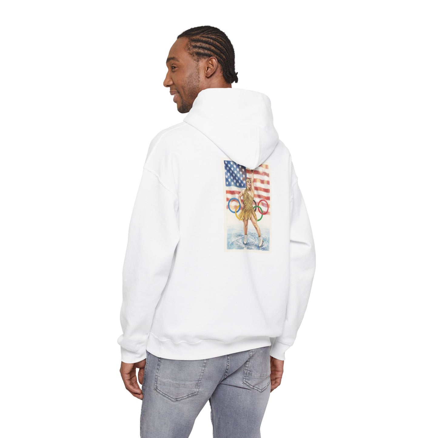 Ice skating - Hooded Sweatshirt
