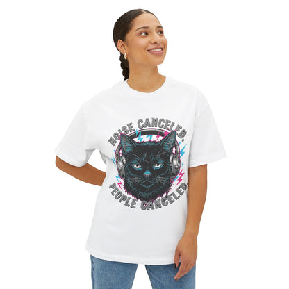 Noise Cancelled - Cat T-shirt