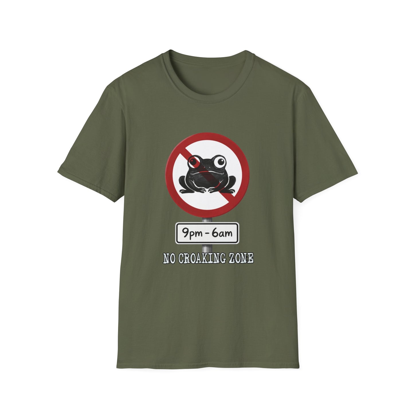 "No Croaking Zone" T-Shirt