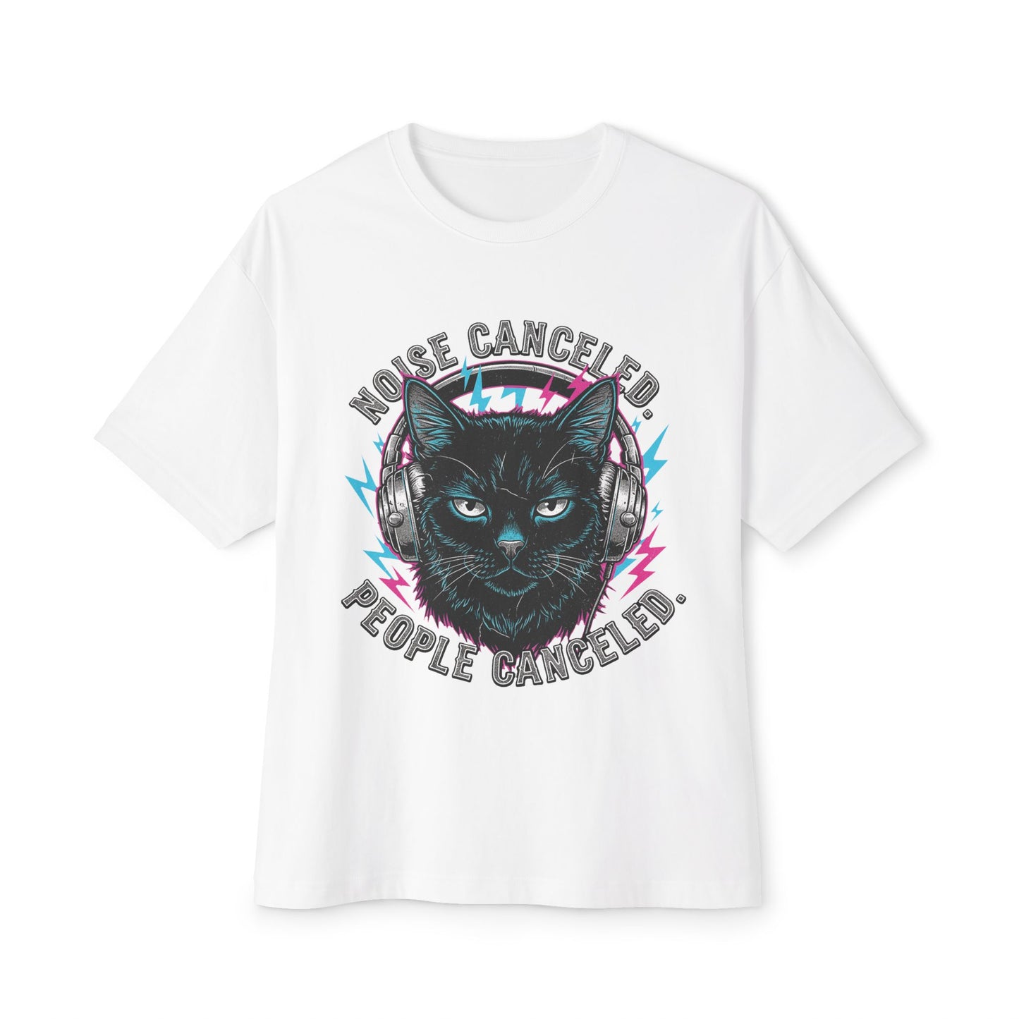 Noise Cancelled - Cat T-shirt