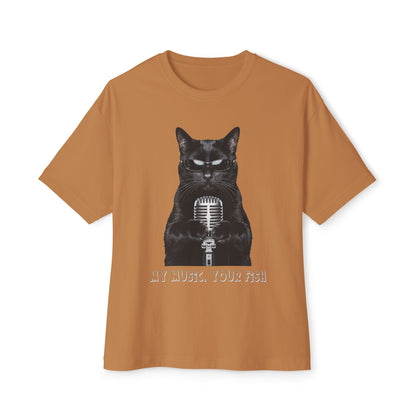 "My music, your fish" T-shirt