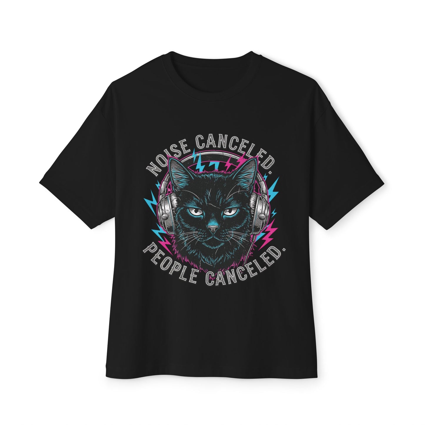 Noise Cancelled - Cat T-shirt