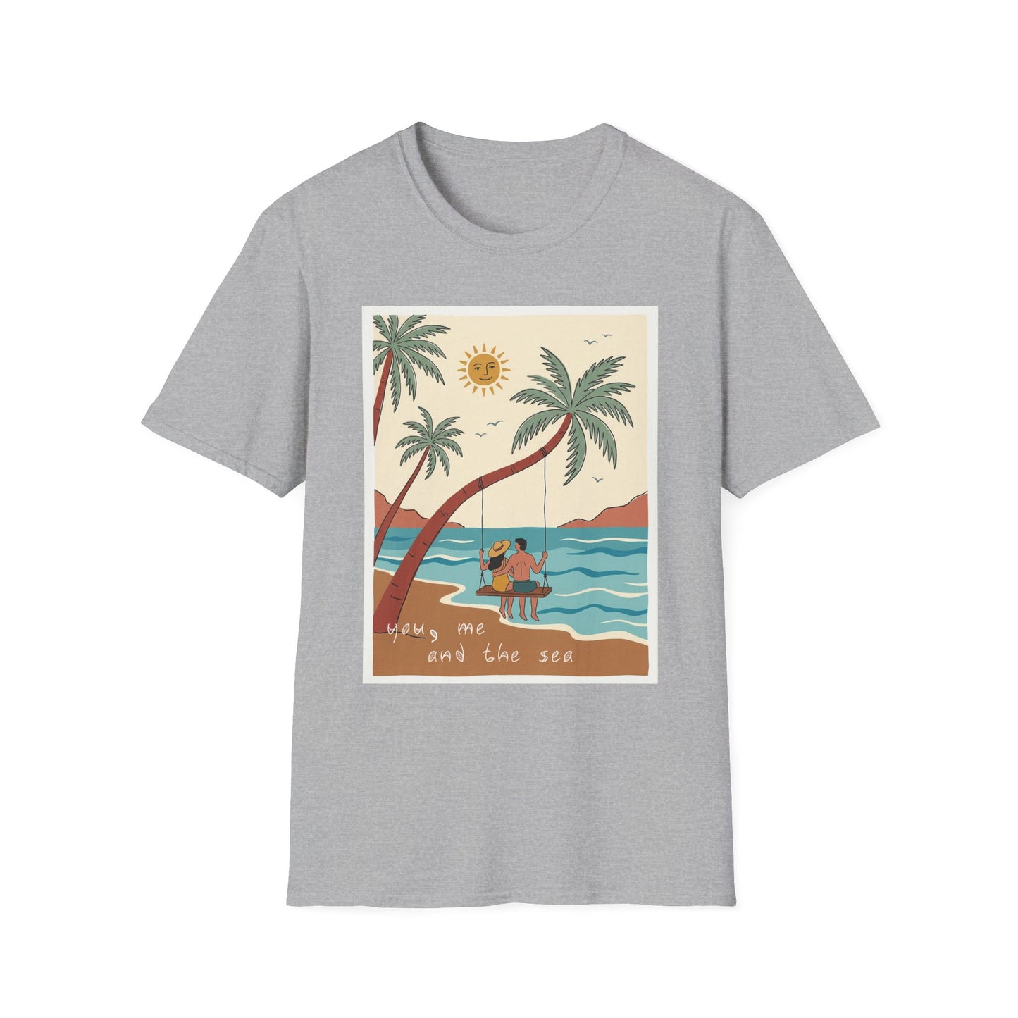 "You, Me anh the Sea" T-shirt
