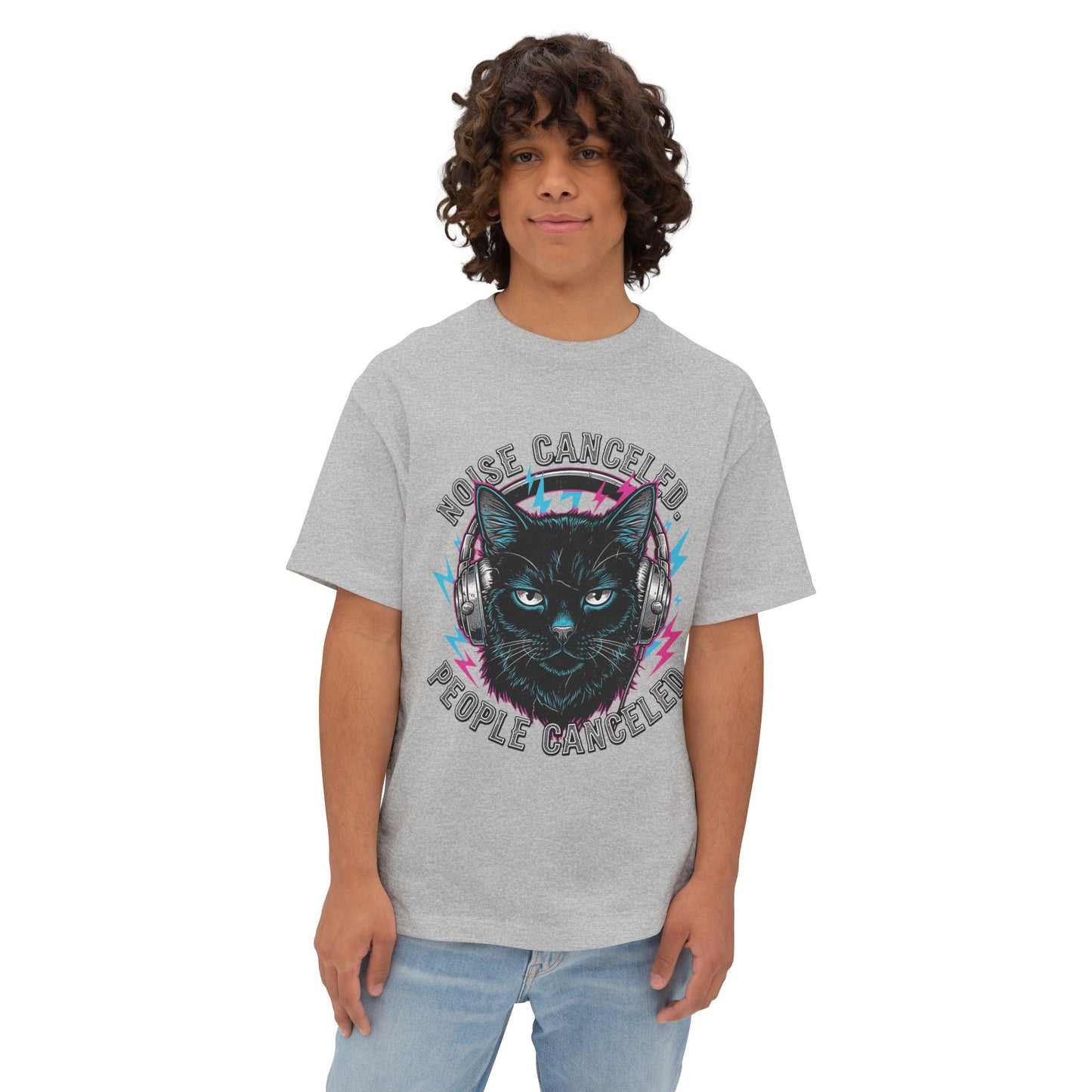 Noise Cancelled - Cat T-shirt
