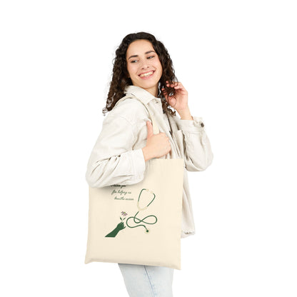 Design-Love Cotton Canvas Tote Bag