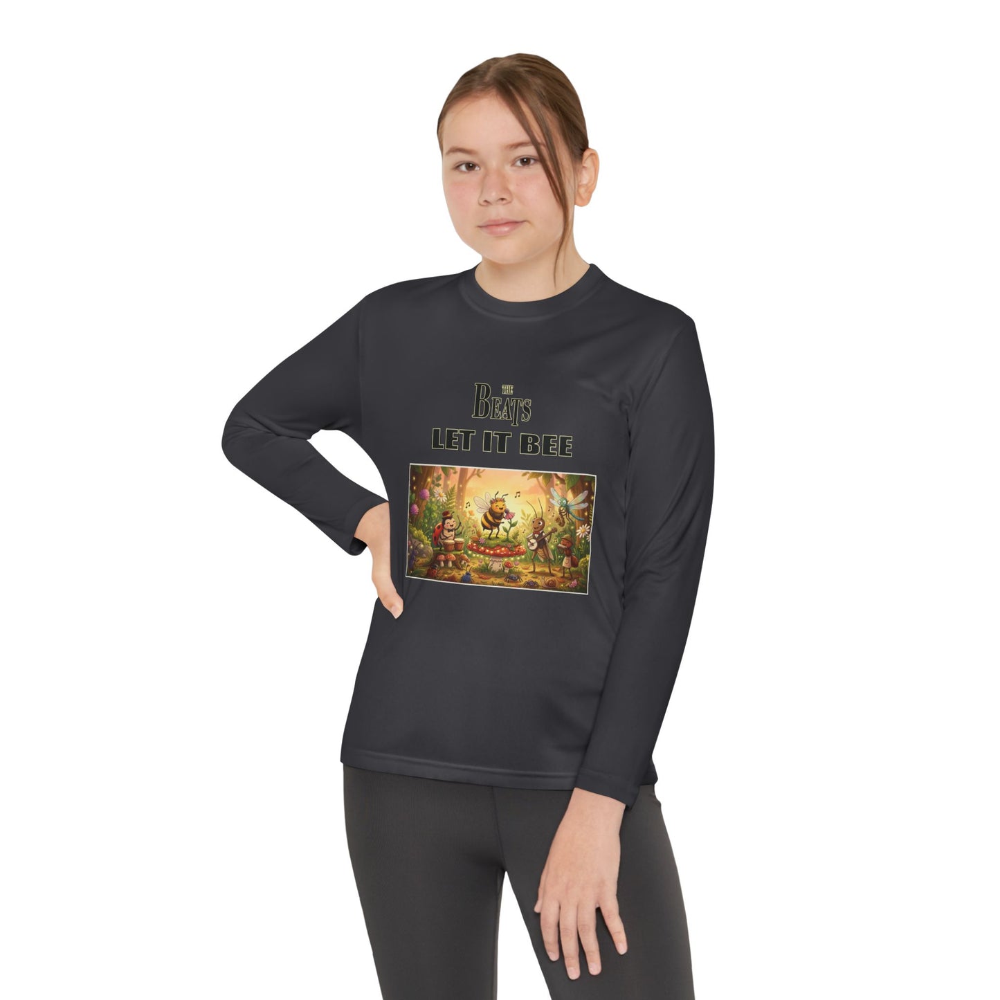 "Let It Bee" Musical Bee Graphic T-shirt