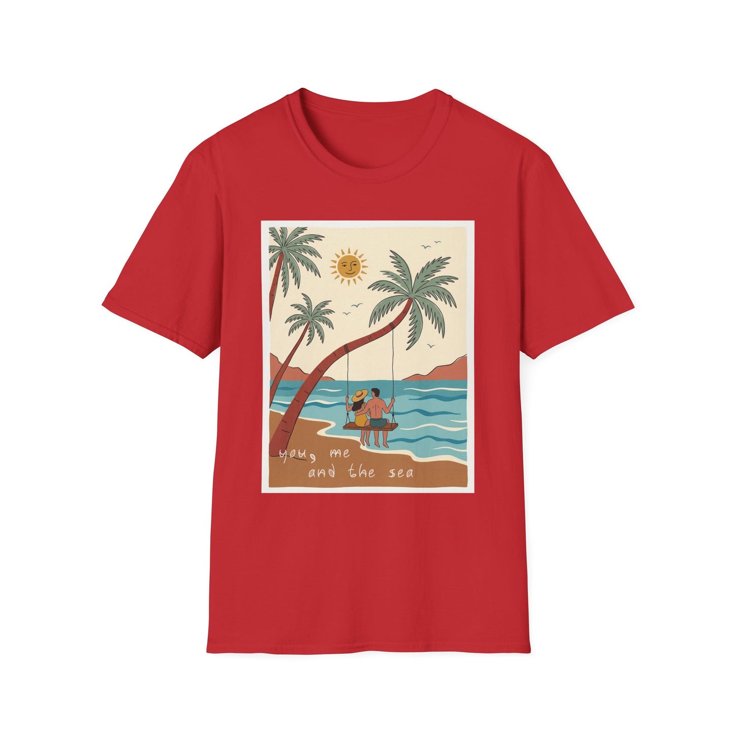 "You, Me anh the Sea" T-shirt