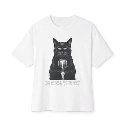 "My music, your fish" T-shirt