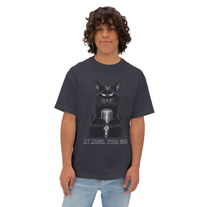 "My music, your fish" T-shirt