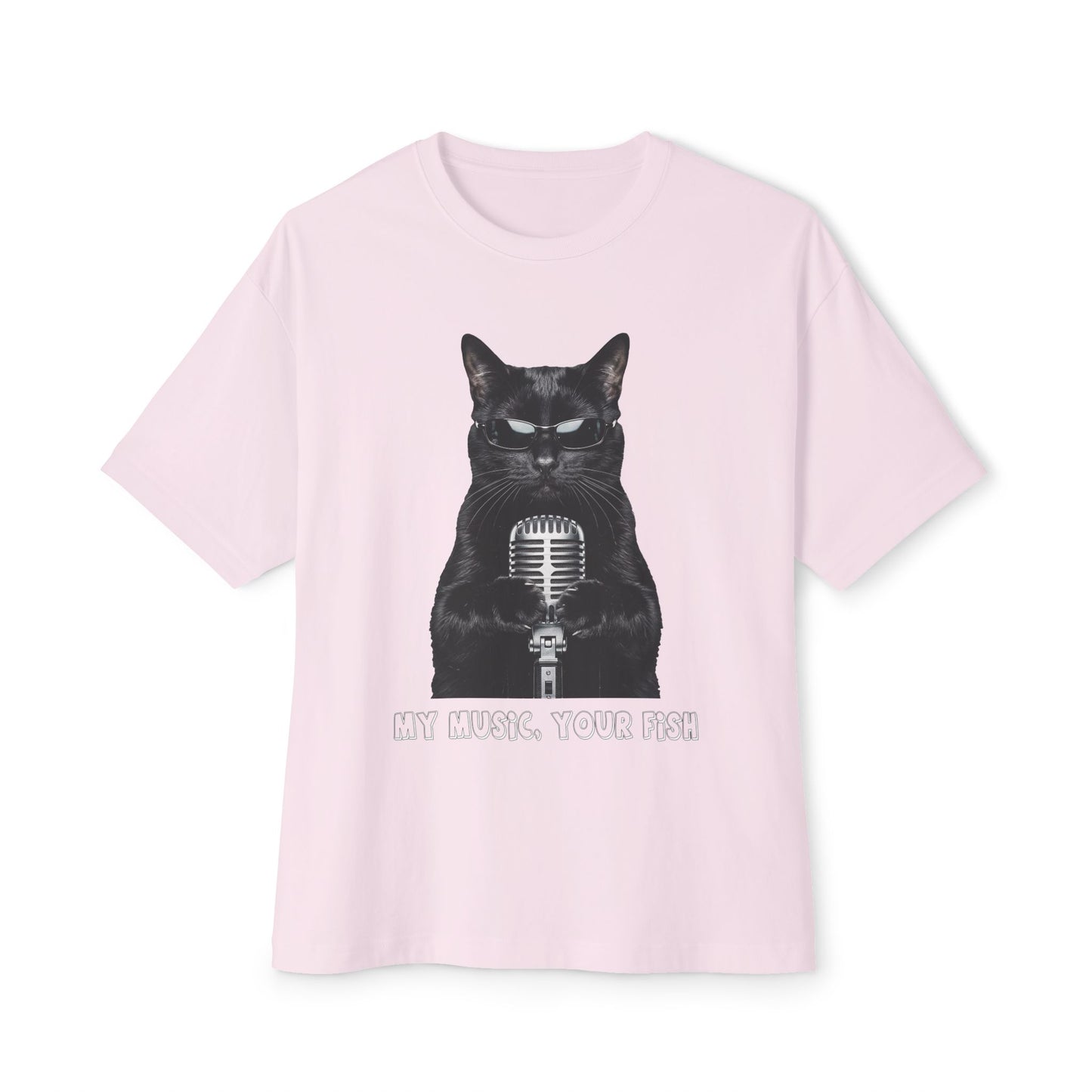 "My music, your fish" T-shirt