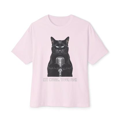 "My music, your fish" T-shirt