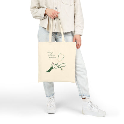Design-Love Cotton Canvas Tote Bag