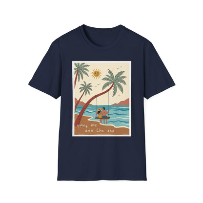 "You, Me anh the Sea" T-shirt